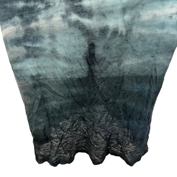 Pete & Greta Johnny Was Womens 100% Linen Tie Dye Short Sleeve Dress Boho sz XS - Picture 11 of 16